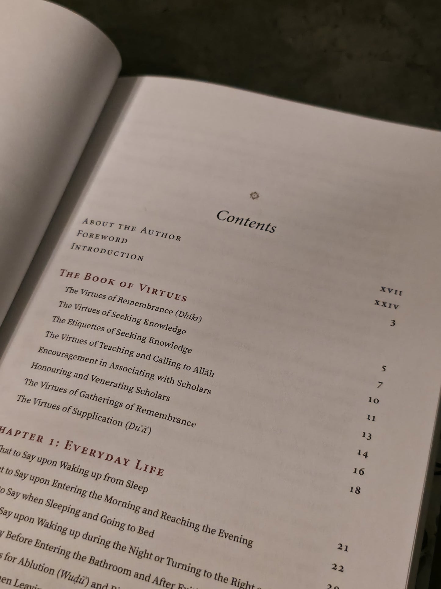 Supplications & Remembrances